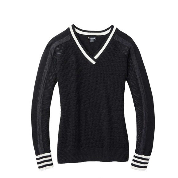 Smartwool Sweaters - Smartwool Frosted Valley V-Neck‎ Merino Wool Blend Sweater XS